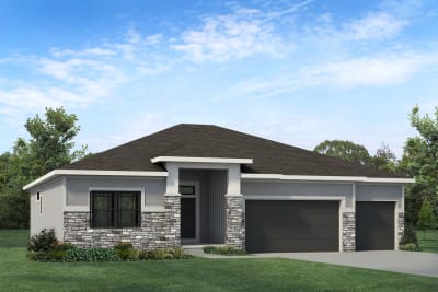 Ashton 3 Car Garage - Preview
