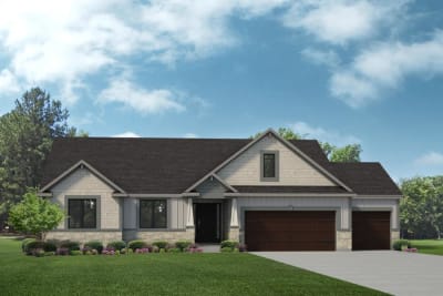 The Augusta G with 3 Car Garage - Preview