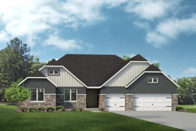 The Savannah C2 3 Car Garage - Preview