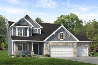 Adams C with 3 Car Garage - Preview