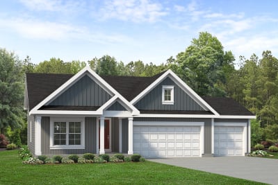 Franklin D with 3 Car Garage - Preview