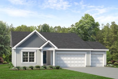 Franklin A with 3 Car Garage - Preview