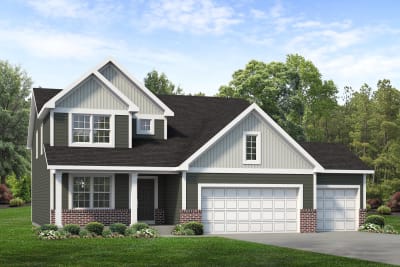 Adams B with 3 Car Garage - Preview