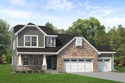 Madison C with 3 Car Garage - Preview