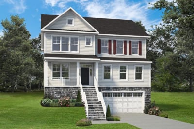 Traditional - Integral Garage