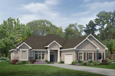 Modern Farmhouse with Stone