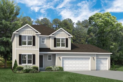 English Cottage with 3 Car - Lookout