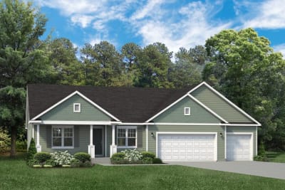 Craftsman with 3 Car - Walkout