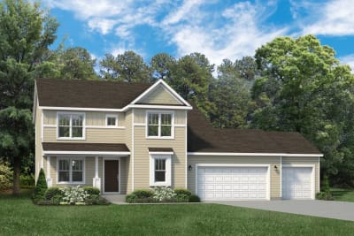Country Cottage with 3 Car - Walkout