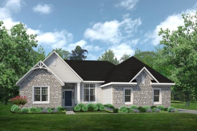 Estate with 3 Car Garage Sideload