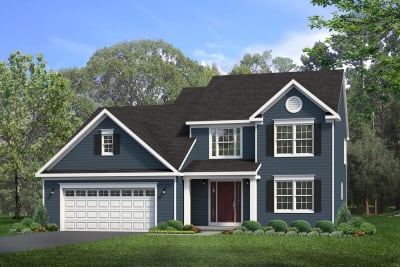 Elevation B w/Opt. Garage Windows