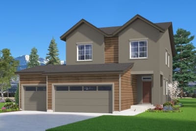 L w/opt. 3 Car Garage