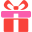 pink check icon