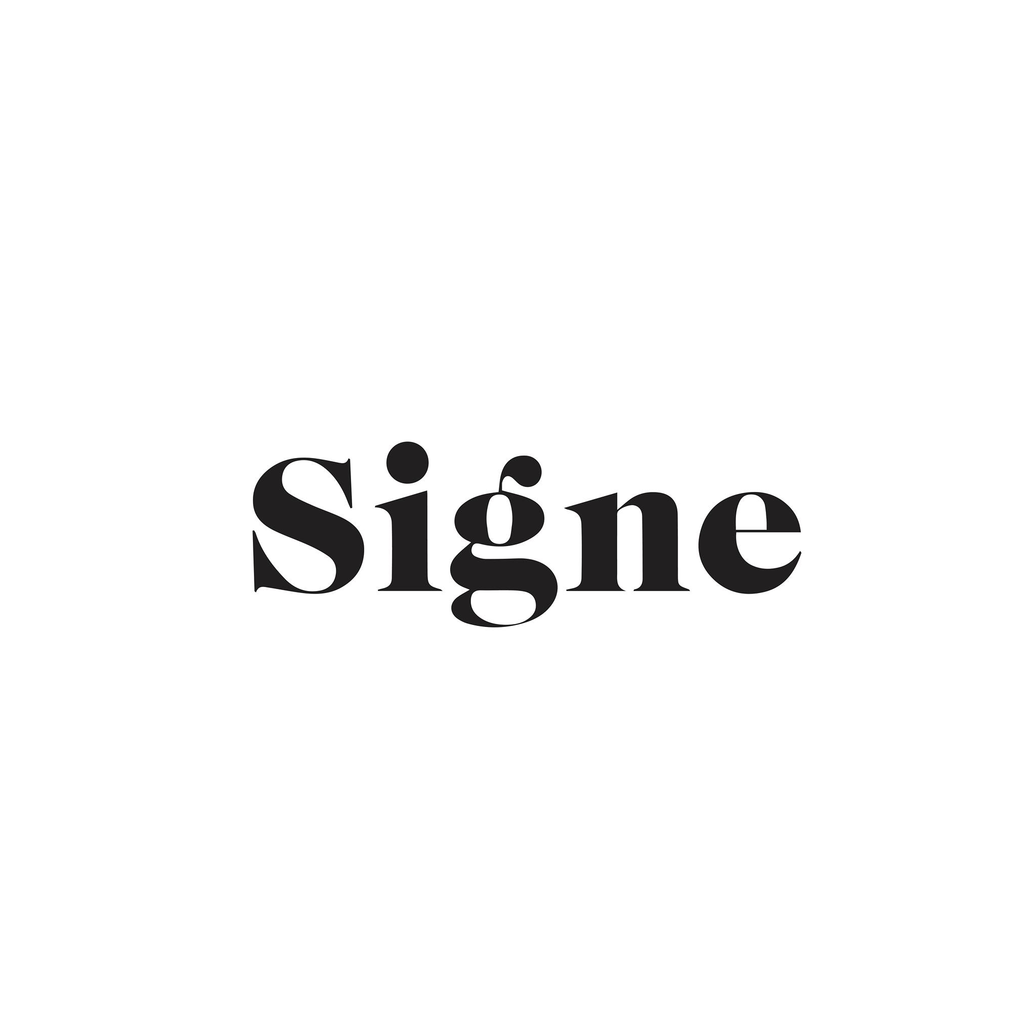 By Signe