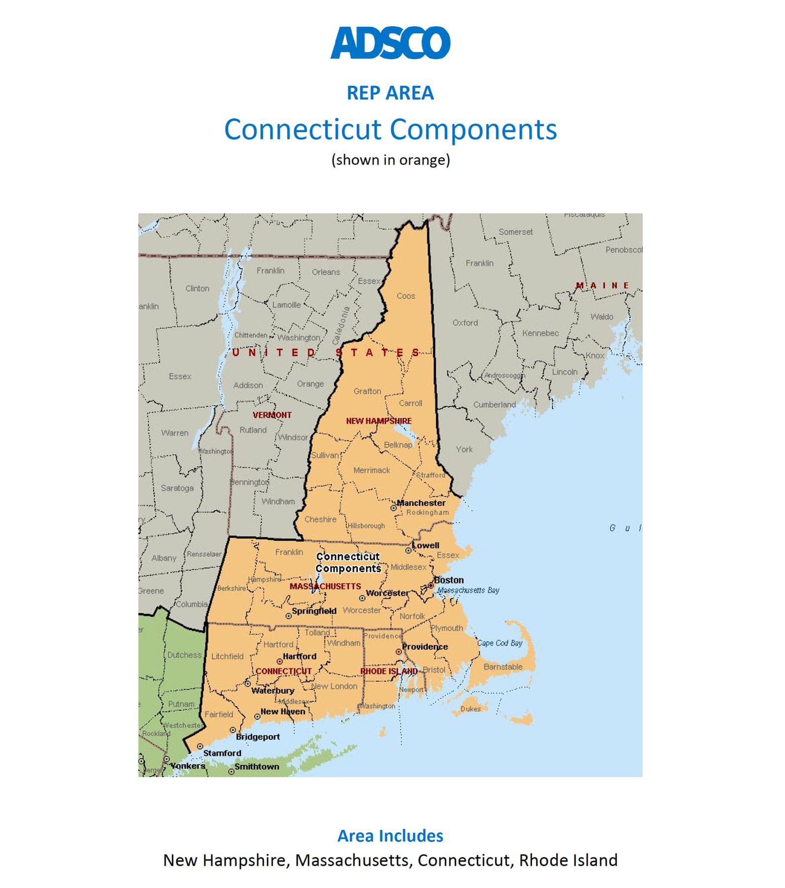 Adsco Rep Connecticut Components