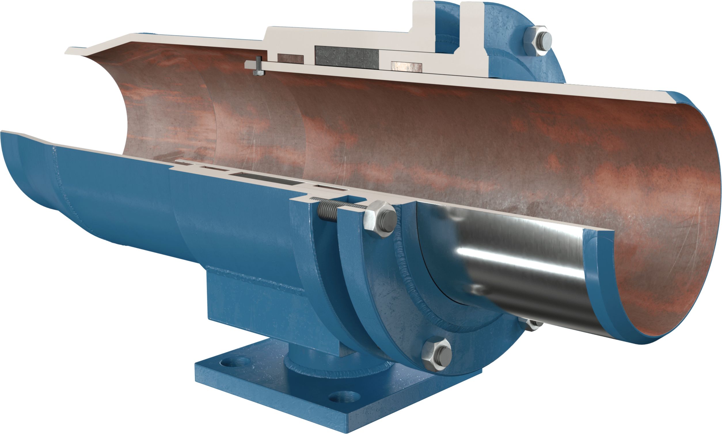 ADSCO Type "IS" GlandPak SlipType Expansion Joint, Weld Ends 150 lb