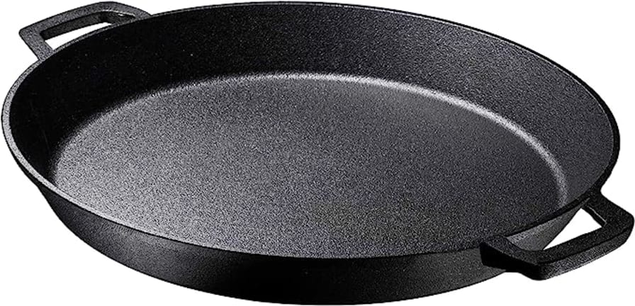 Utopia Kitchen Saute fry pan Pre-Seasoned Cast Iron Skillet Set