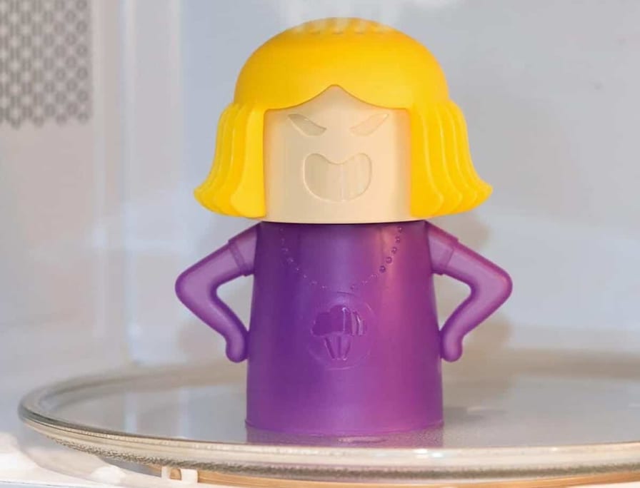 Angry Mama Microwave Cleaner - Purple Base