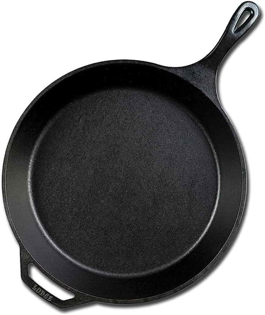 Victoria Cast Iron Skillet, Pre-Seasoned Cast-Iron Frying Pan with Long  Handle, Made in Colombia, 12 Inch 