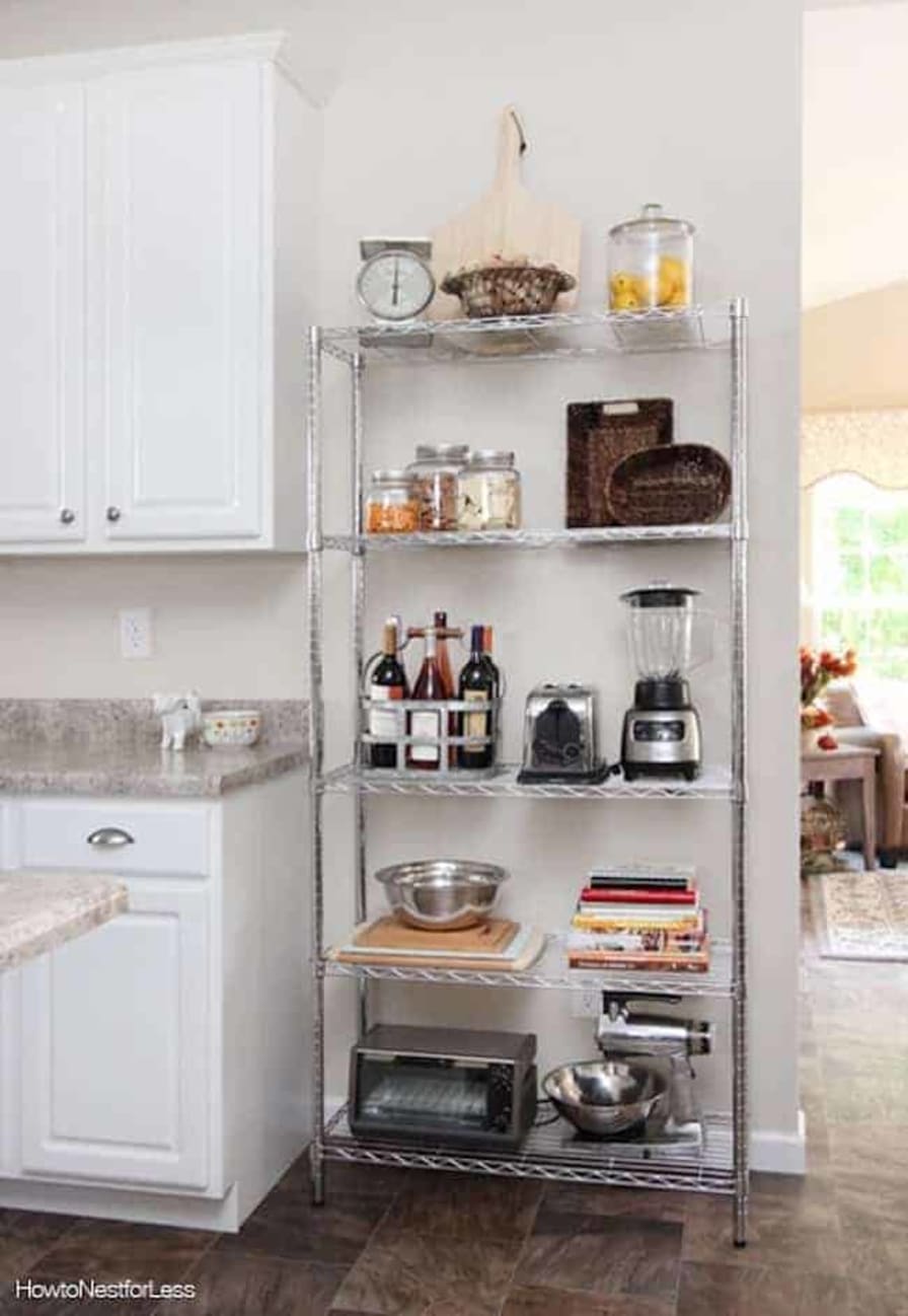 Baskets Are an Ingenious Hack for Adding Kitchen Storage