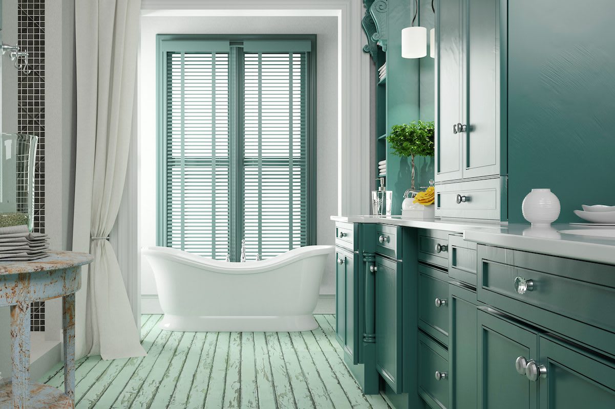 5 Paint Colors That Soothe and Energize  Popular bathroom colors, Bathroom  paint colors, Bathroom colors