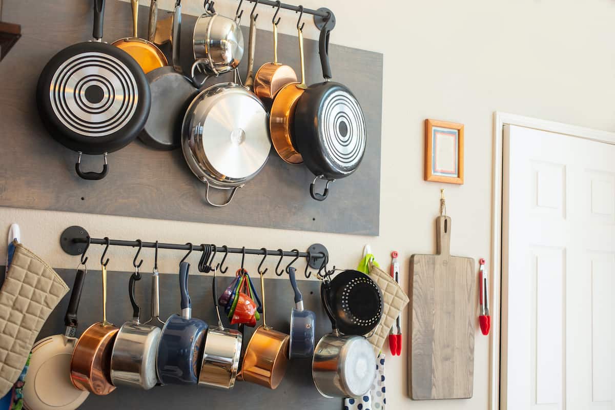 Silicone Pot lids- Tips for Purging and Organizing Kitchen Cabinets