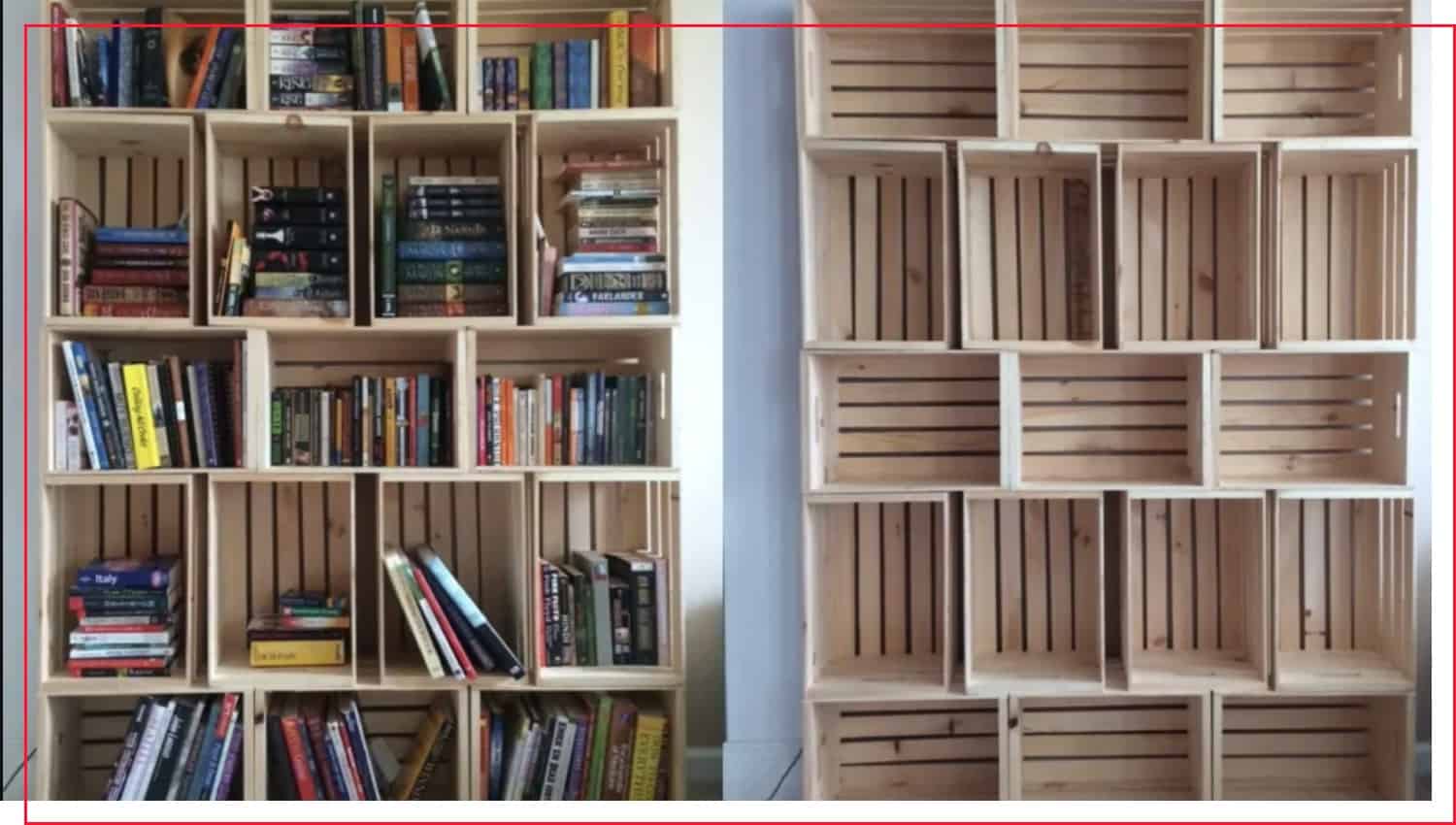 делаем сами книжную полку