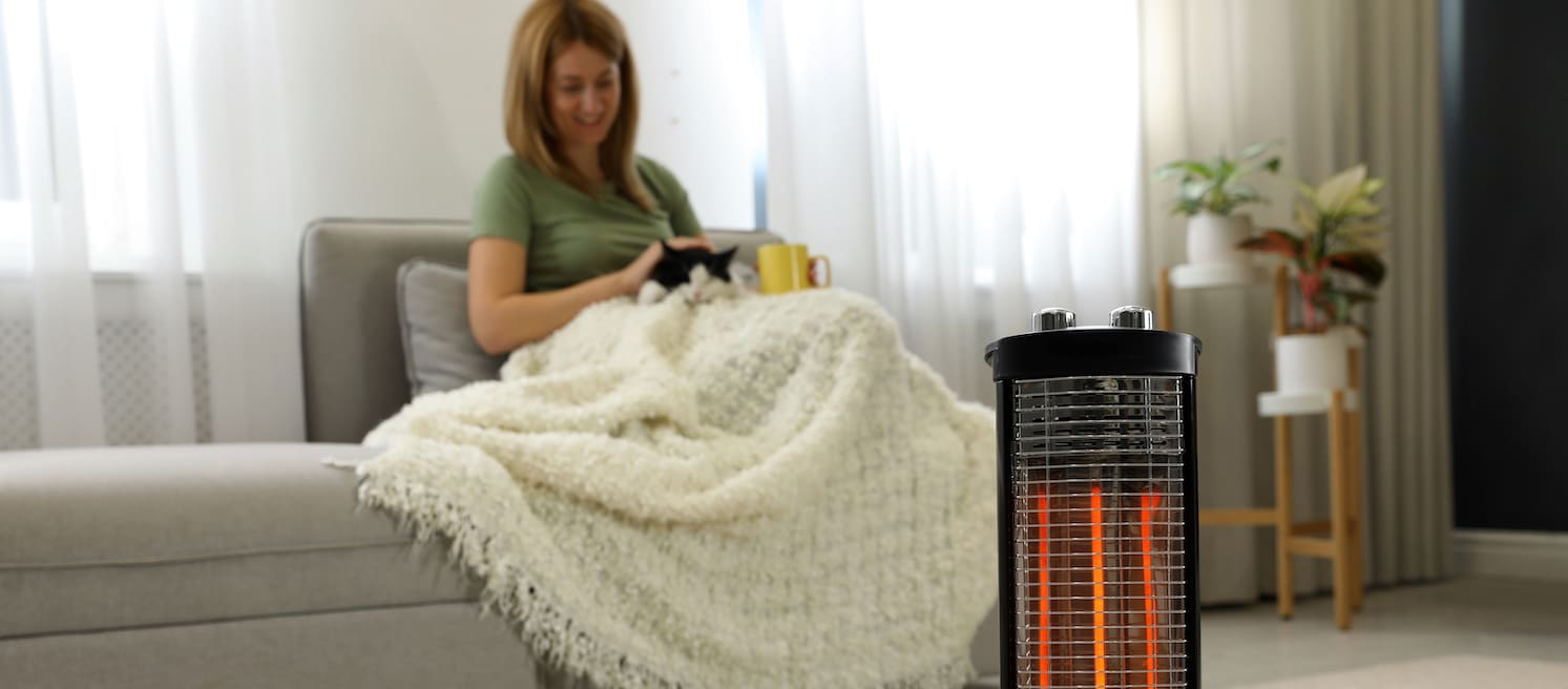 Govee Best Space Heater for Large Room - Coverage Up to 270 ft² - Quiet 80° Oscillation