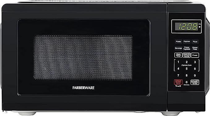  Farberware Countertop Microwave 1100 Watts, 1.2 cu ft - Smart  Sensor Microwave Oven With LED Lighting and Child Lock - Perfect for  Apartments and Dorms - Easy Clean Black Interior, Stainless