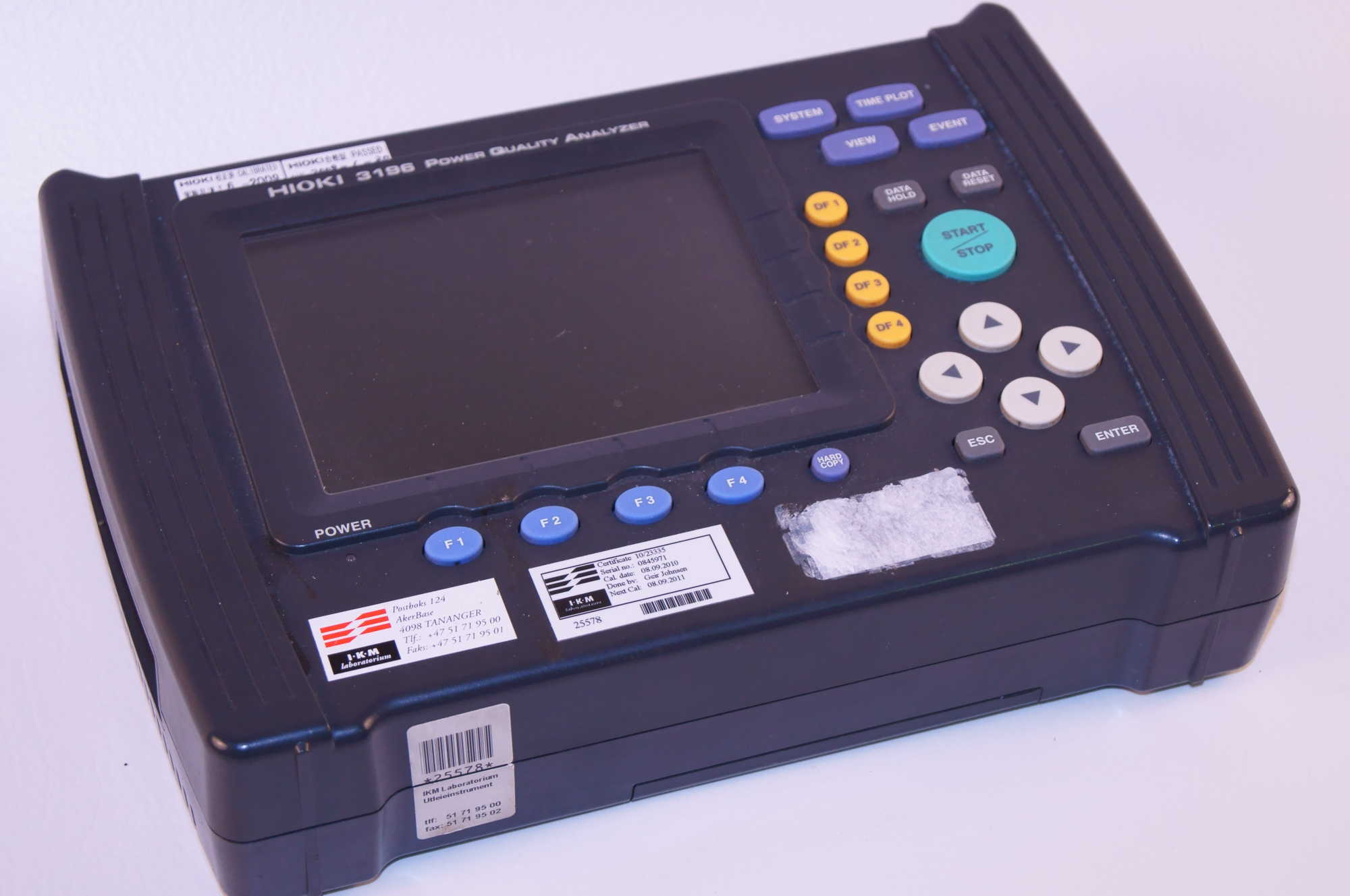 HIOKI 3196 POWER QUALITY ANALYZER rental.no