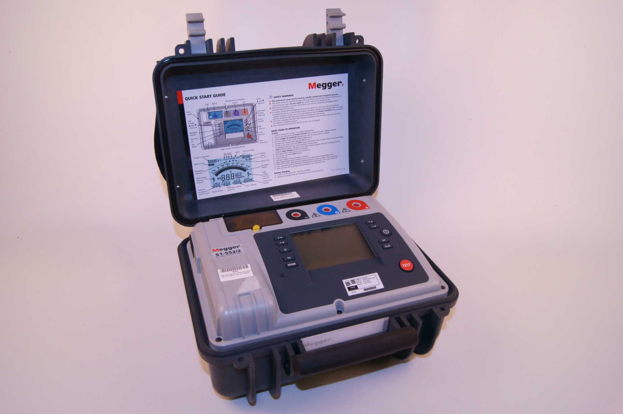 MEGGER S1552/2 5KV HIGH CURRENT INSULATION RECISTANCE TESTER rental.no