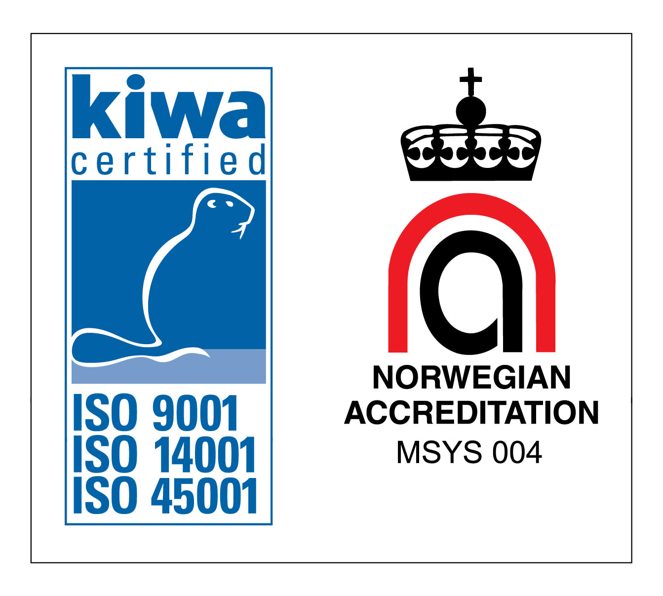 ISO 9001 - ISO 14001 - ISO 45001