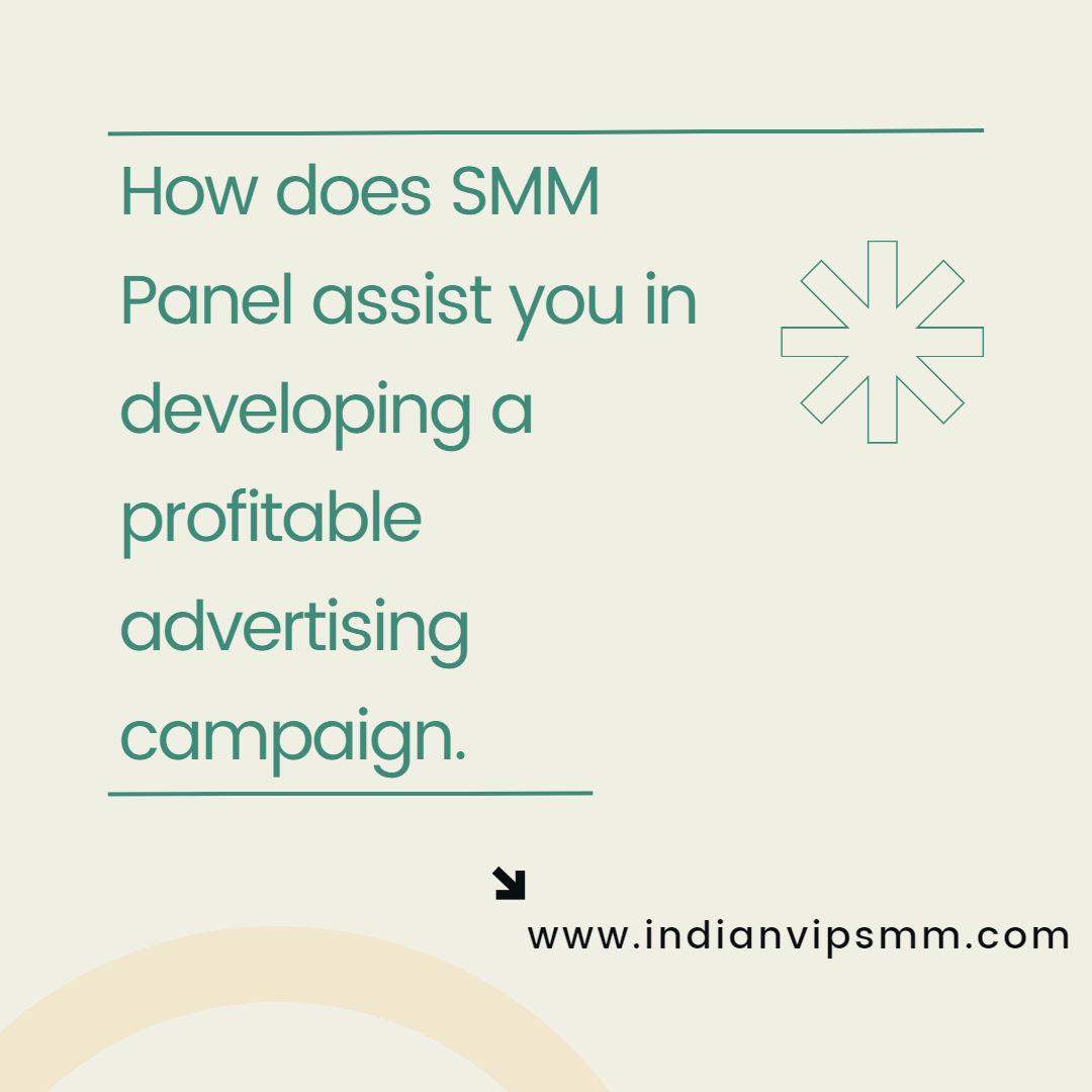 How does SMM Panel assist you in developing a profitable advertising campaign