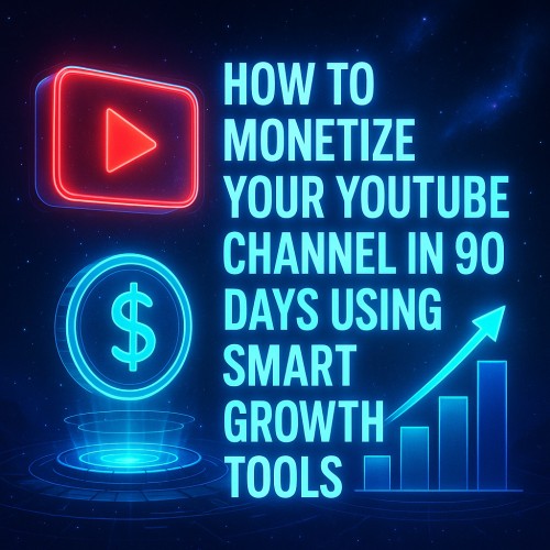 How to Monetize Your YouTube Channel in 90 Days Using Smart Growth Tools