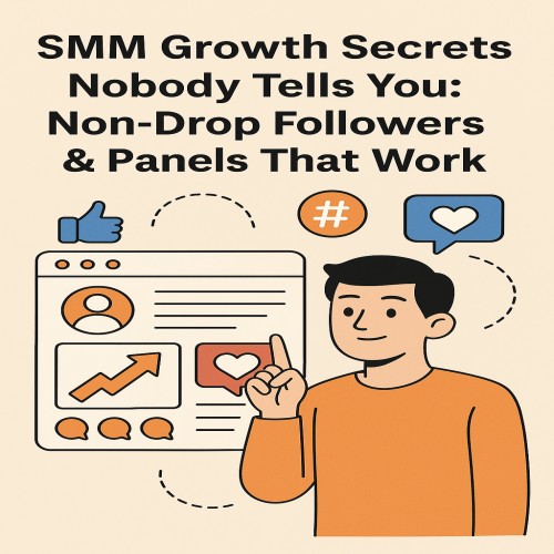 SMM Growth Secrets Nobody Tells You: Non-Drop Followers & Panels That Work