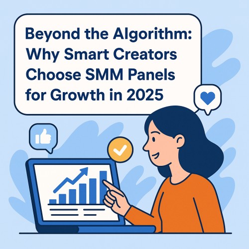Beyond the Algorithm, Why Smart Creators Choose SMM Panels for Growth in 2025
