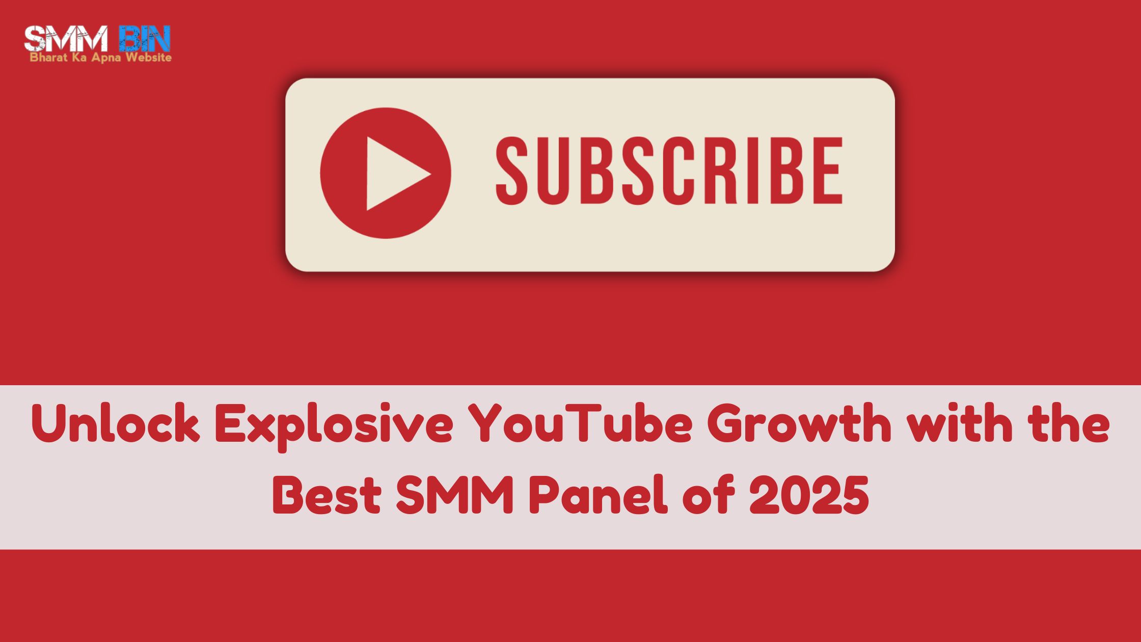 Unlock Explosive YouTube Growth with the Best SMM Panel of 2025
