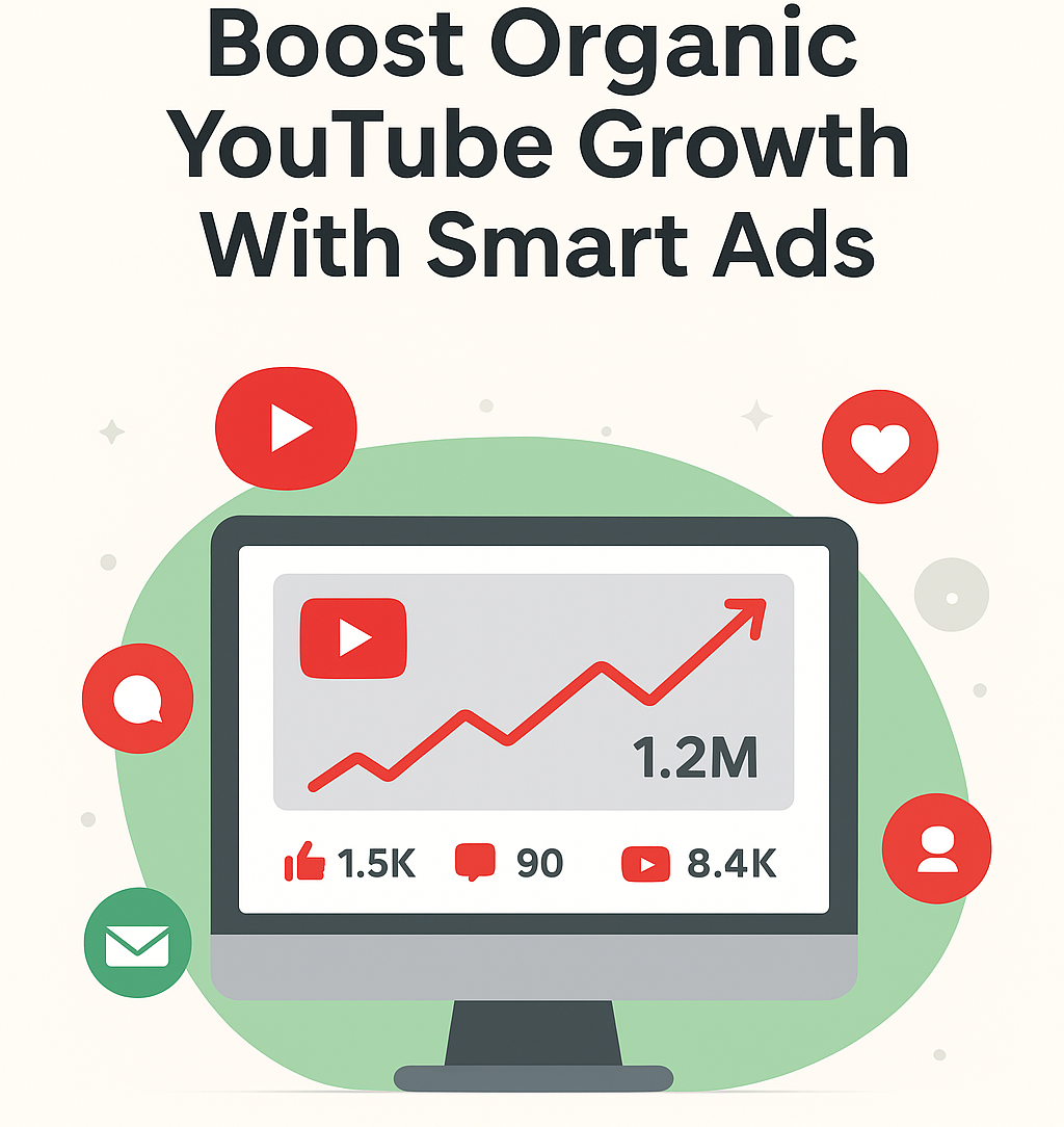 How YouTube SMM Panels Help YouTubers Grow Organically with Adwords & Native Views