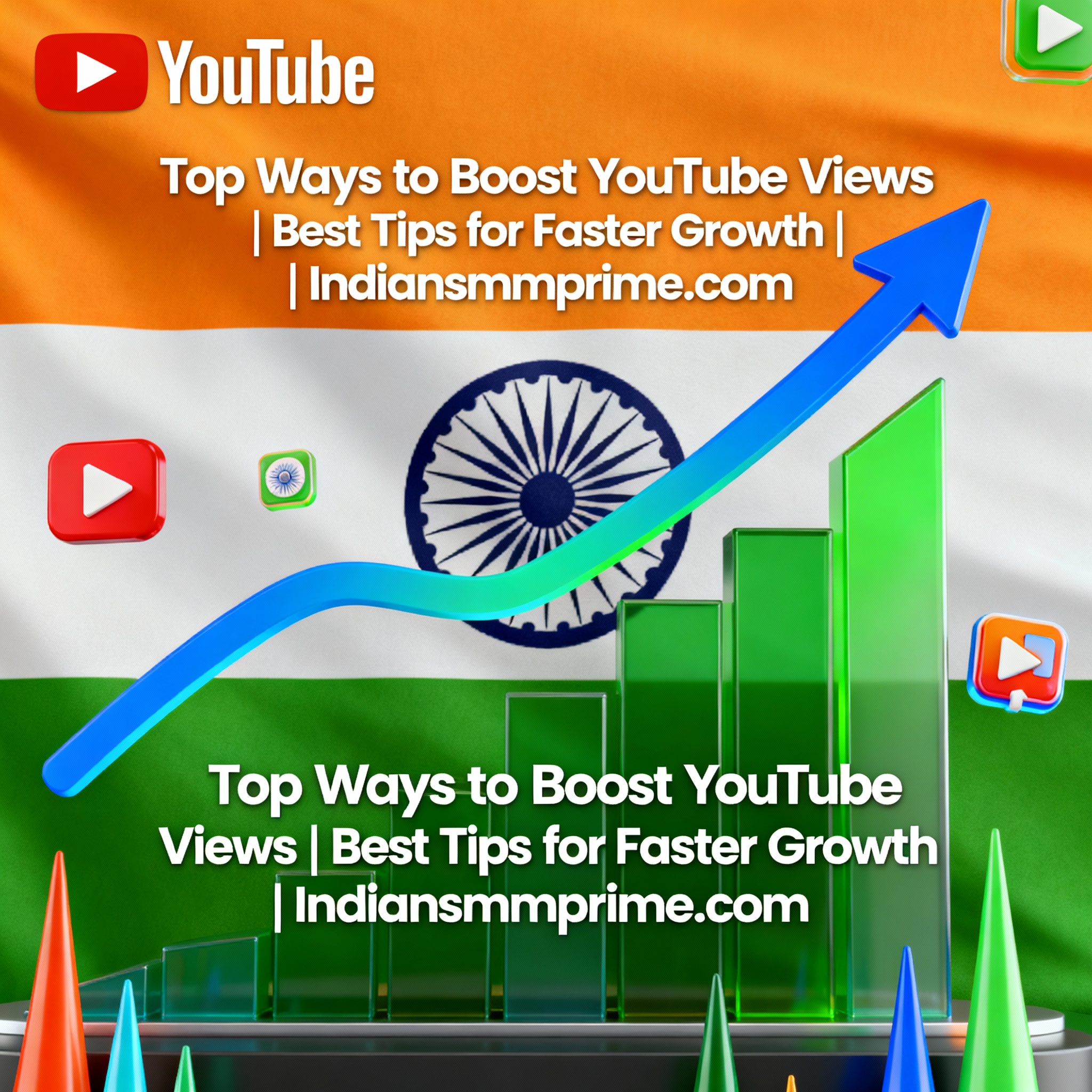 Top Ways to Boost YouTube Views | Best Tips for Faster Growth | Indiansmmprime.com