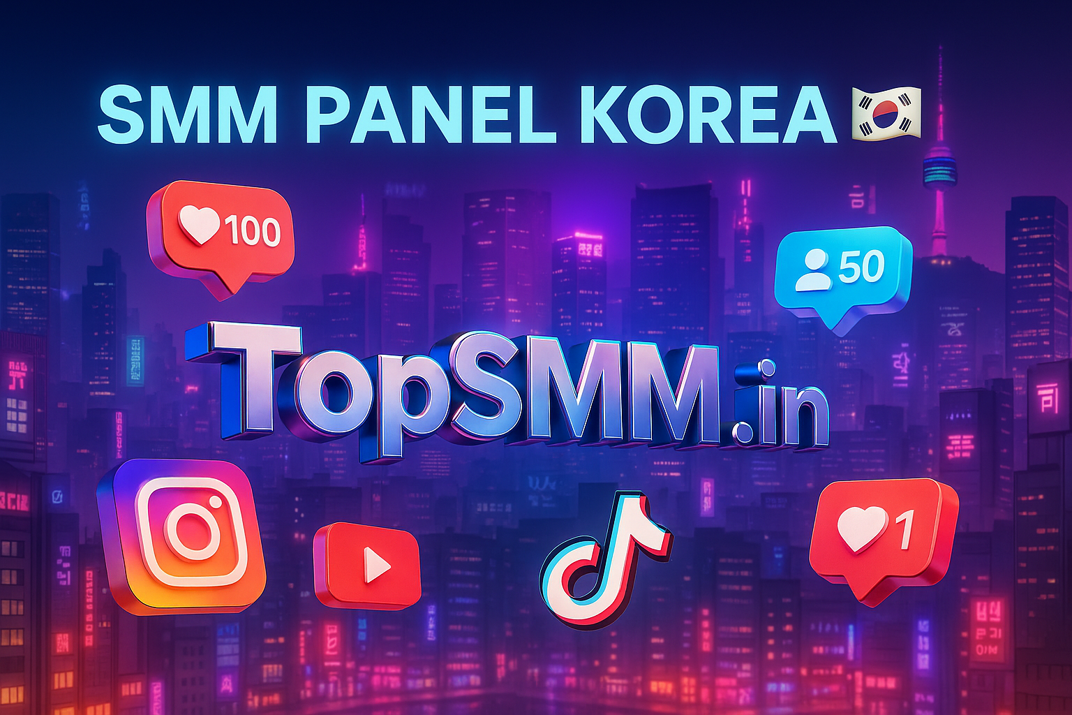 SMM Panel Korea | Main & Top SMM Panel for Korean User