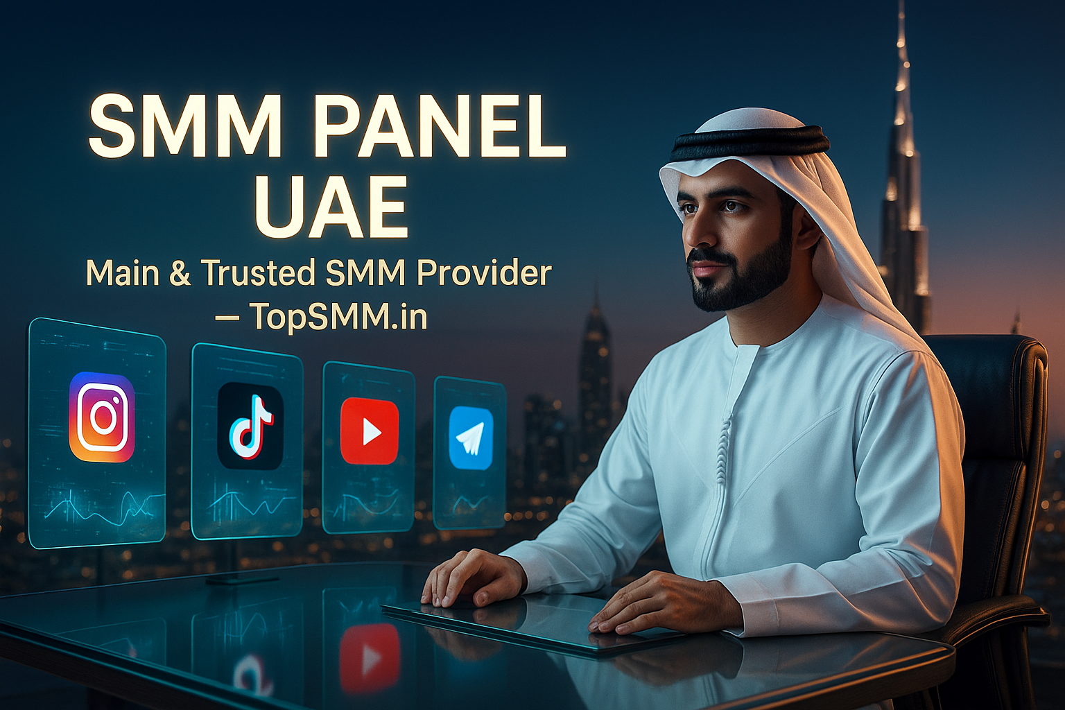 SMM Panel UAE | Main SMM Provider in United Arab Emirates | TopSMM.in