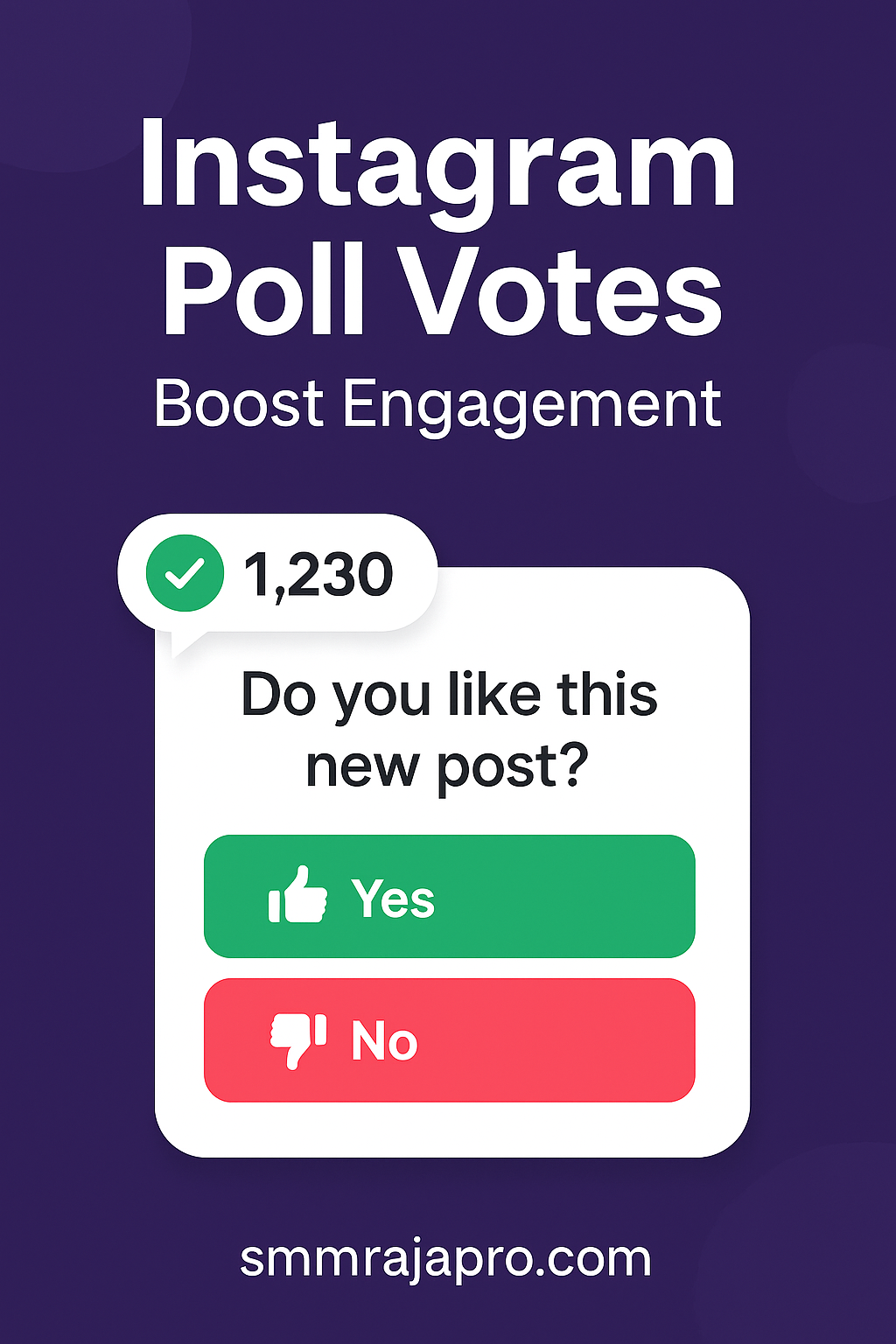 Instagram Poll Votes – Boost Your Story Engagement | SMMRajaPro