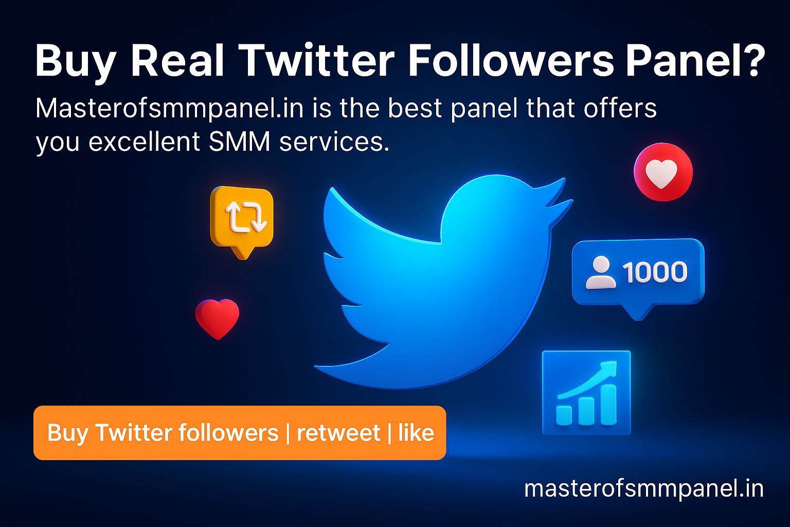 Buy Twitter follower | masterofsmmpanel.in