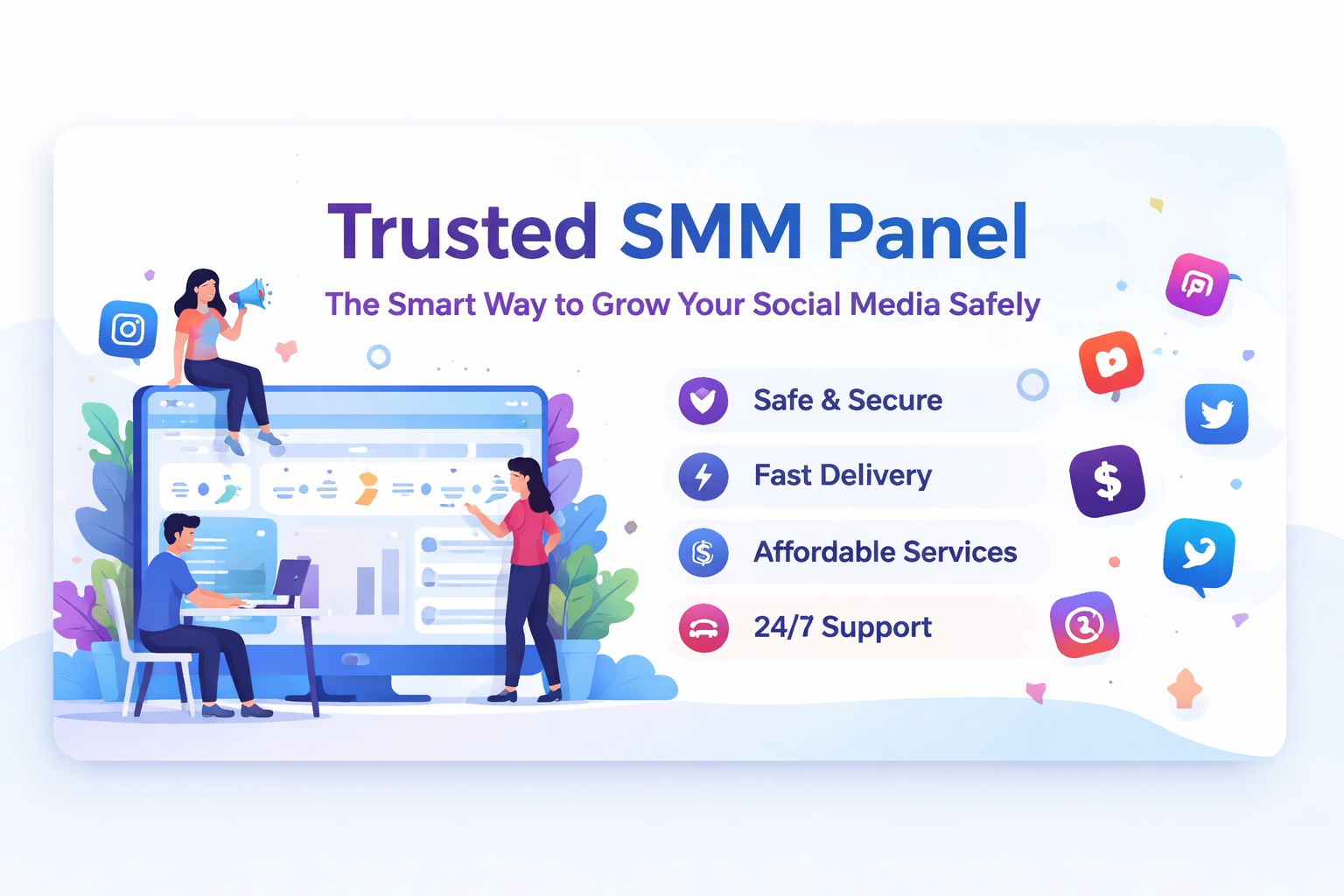 Trusted SMM Panel – The Smart Way to Grow Your Social Media Safely