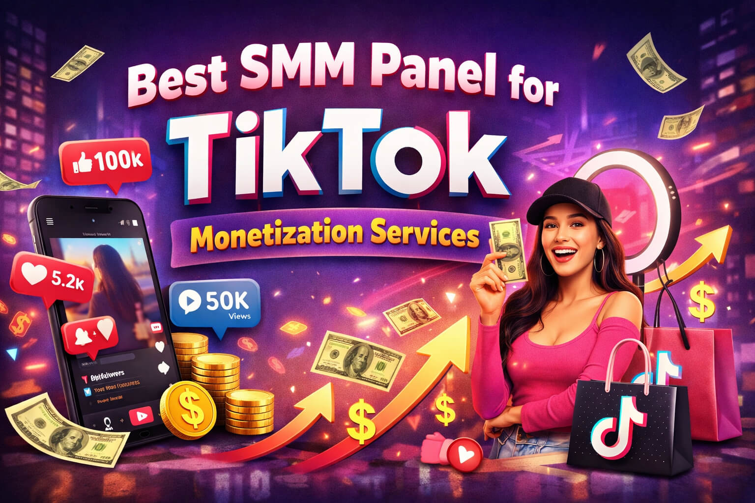 Your 2026 Guide to the Best SMM Panel for TikTok Monetization Services