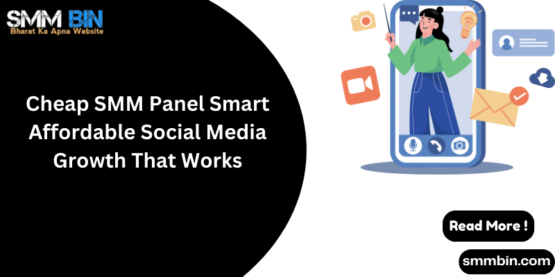 Cheap SMM Panel Smart Affordable Social Media Growth That Works