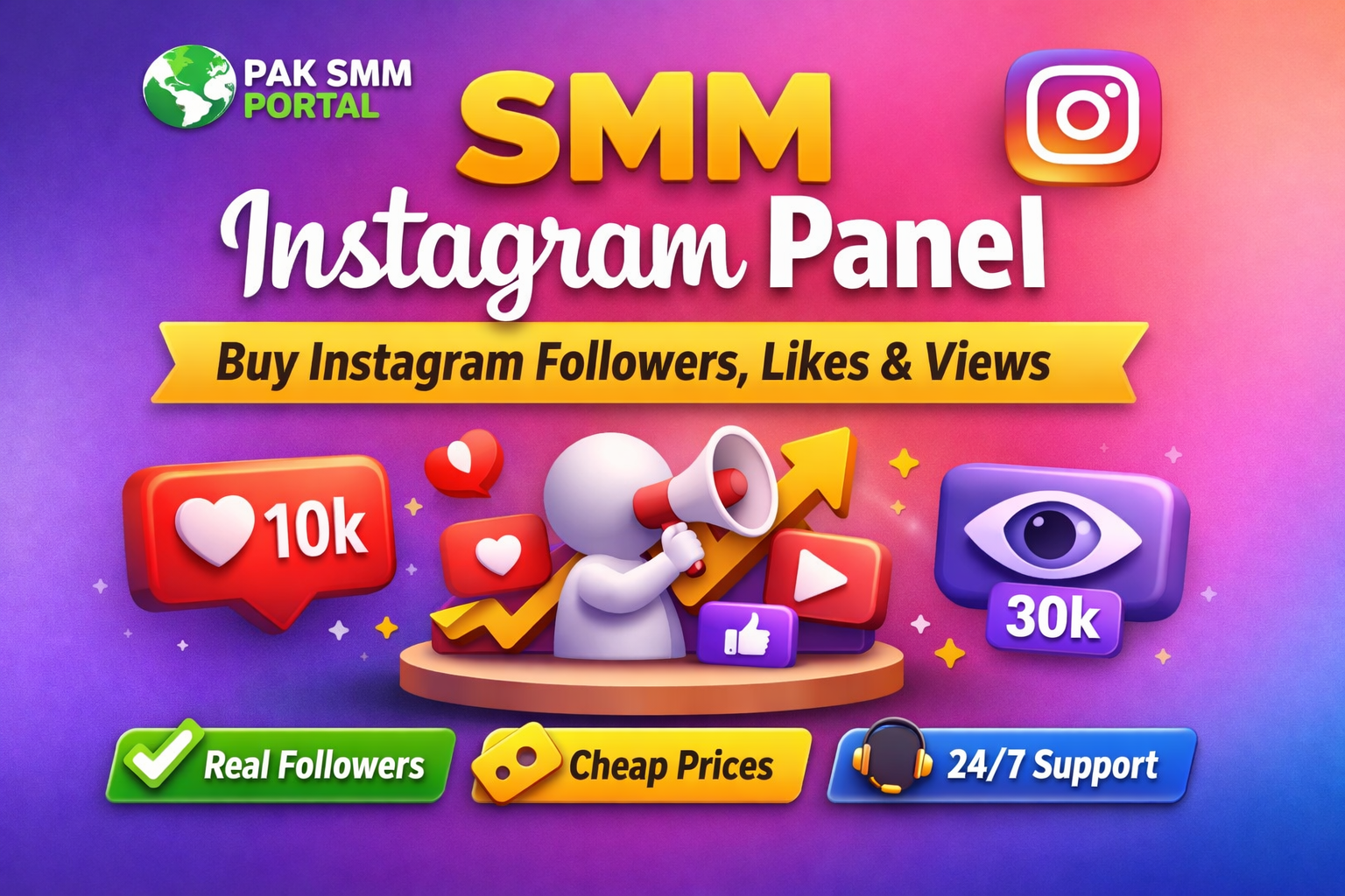 Best SMM Instagram Panel for Fast Instagram Growth