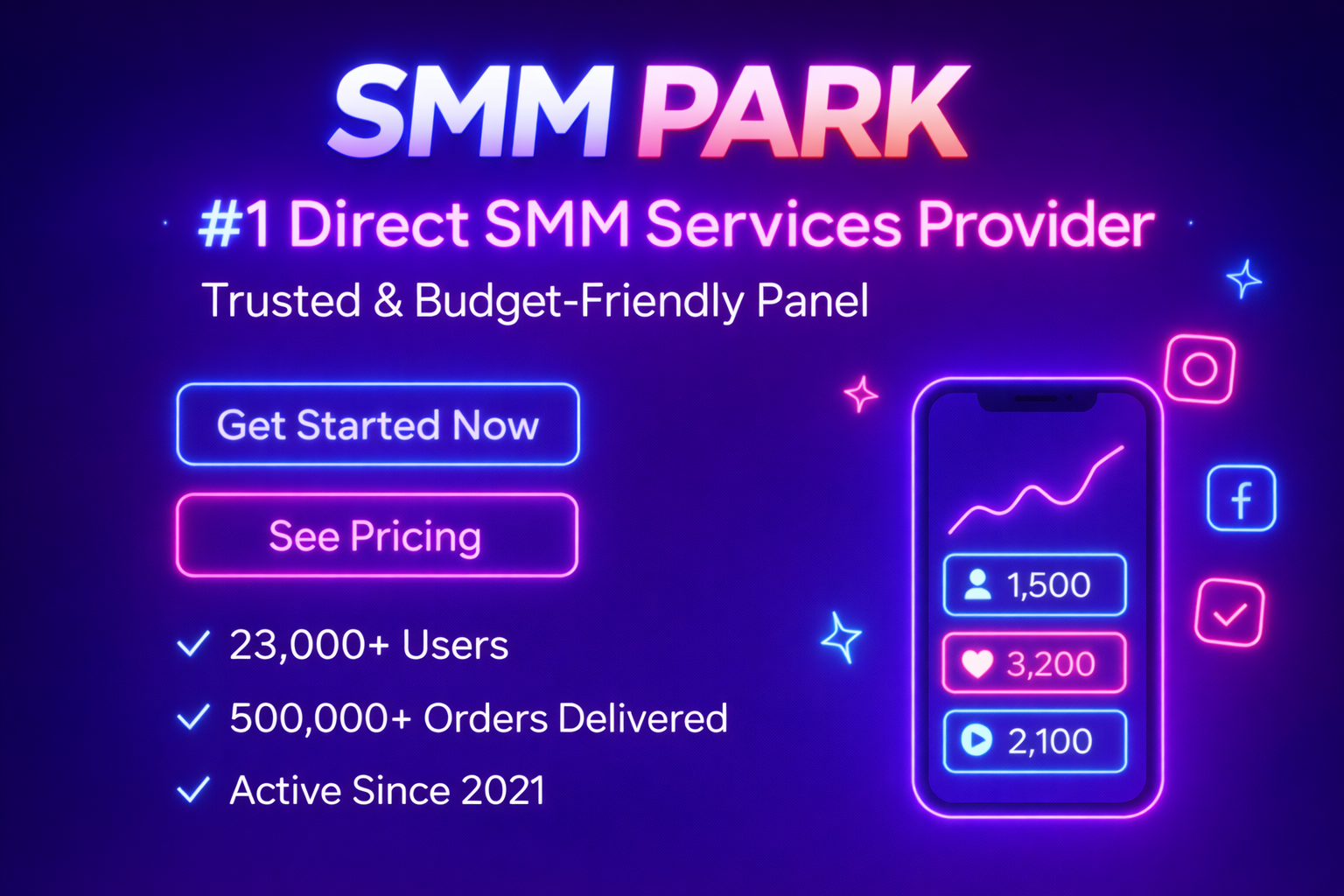 SMM PARK – #1 Direct SMM Main Provider | Trusted & Budget-Friendly Panel