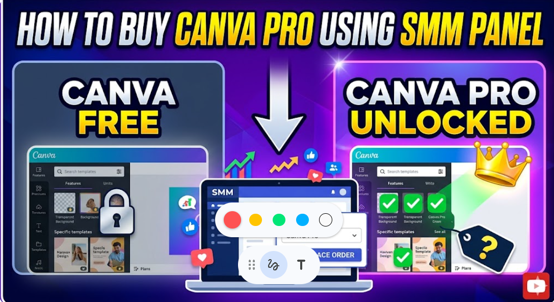 Canva Pro SMM Panel