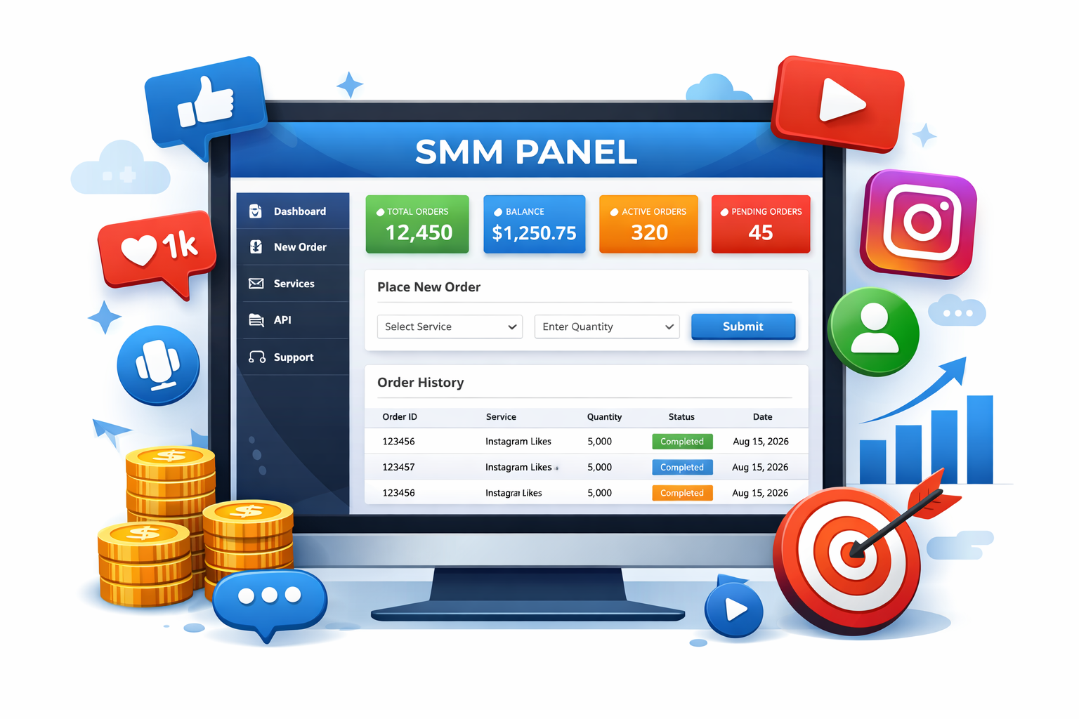 SmmPark vs SMM Cost – Best SMM Panel in 2026 | Cheapest SMM Panel in the World